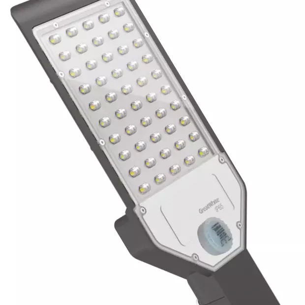 GreatWhite Street Light 80 W with In-built Sensor Motion & Daylight Based with Automatic On-Off & Dimming, LED-INT-080-RSD-CW