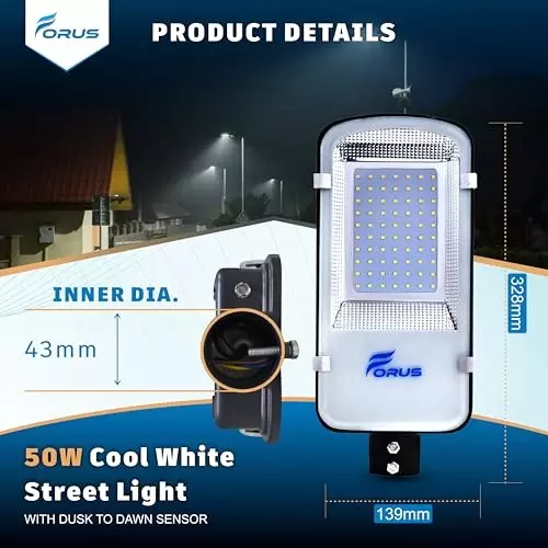 forus-50-w-led-street-light-with-dusk-to-dawn-sensor-ip66-green-for-garage-factory-parking-area-feon50wsl4yw-green-1pc-d2d-inblt
