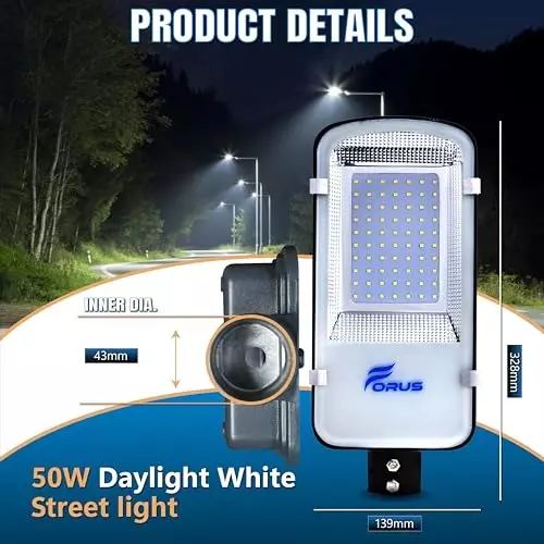 forus-50-w-led-street-light-ip66-daylight-white-feonsl50w-dlwhite-4yw-1pc