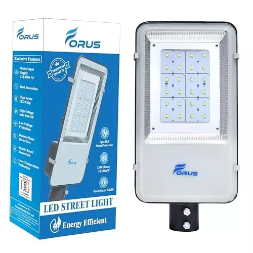 FORUS 120 W LED Street Light IP66 Yellow, FESL120WAYellow-10YW-1PC