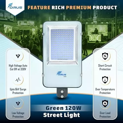 forus-120-w-led-street-light-ip66-green-for-garage-factory-parking-area-feon120wslgreen-1pc