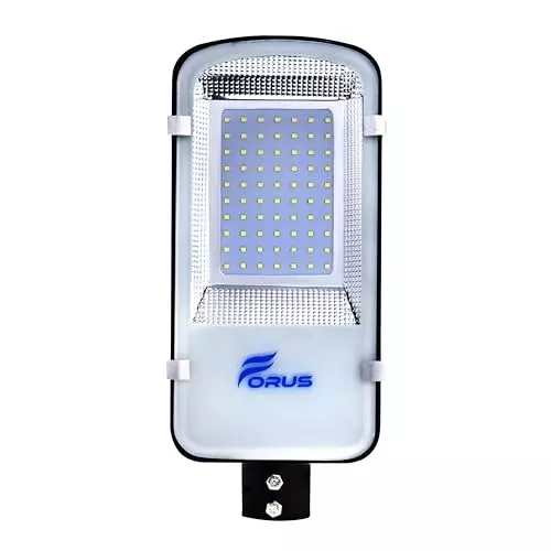 FORUS 30 W LED Street Light with Dusk to Dawn Sensor Natural White 3000K Color Temperature