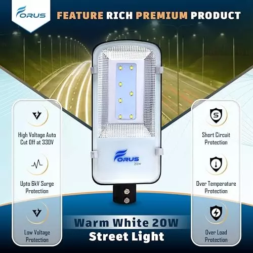 forus-1pc-led-street-light-with-clamp-warm-white-fesl020naww-10yw-1pc-with-clamp