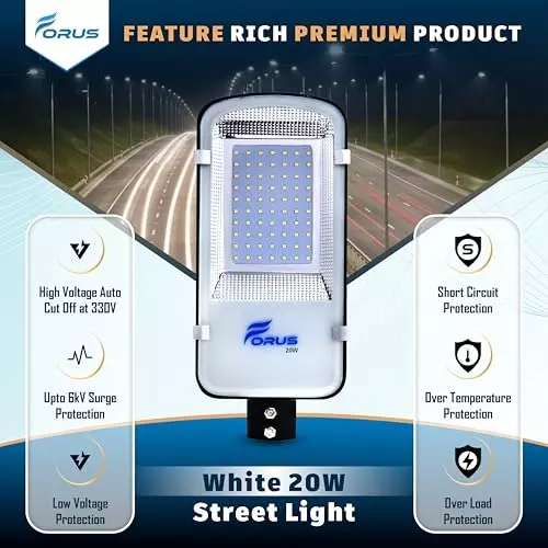 forus-20-w-led-street-light-with-dusk-to-dawn-sensor-ip66-white-for-garage-factory-parking-area-feon20wsl4yw-white-1pc-d2d-inblt