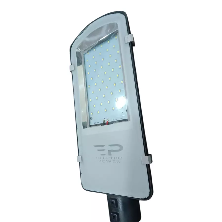 Electro Power 50 W LED Street Light Glass Cool White 6000K, EP-GSL-50