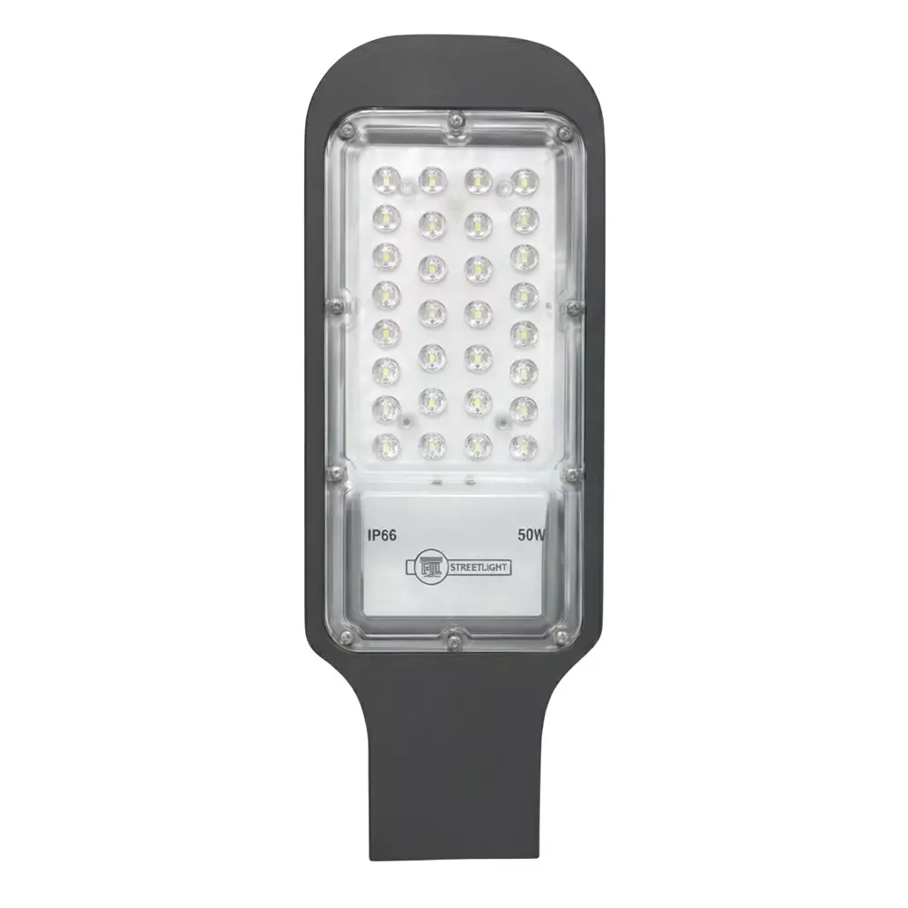FTC LED Street Light IP66 6K Color Temperature 50 W Grey, FSL-50