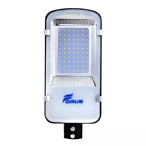 FORUS 20 W Rectangle LED Street Light with Dusk to Dawn Sensor Auto ON/OFF (Day-Night) IP66 Warm White