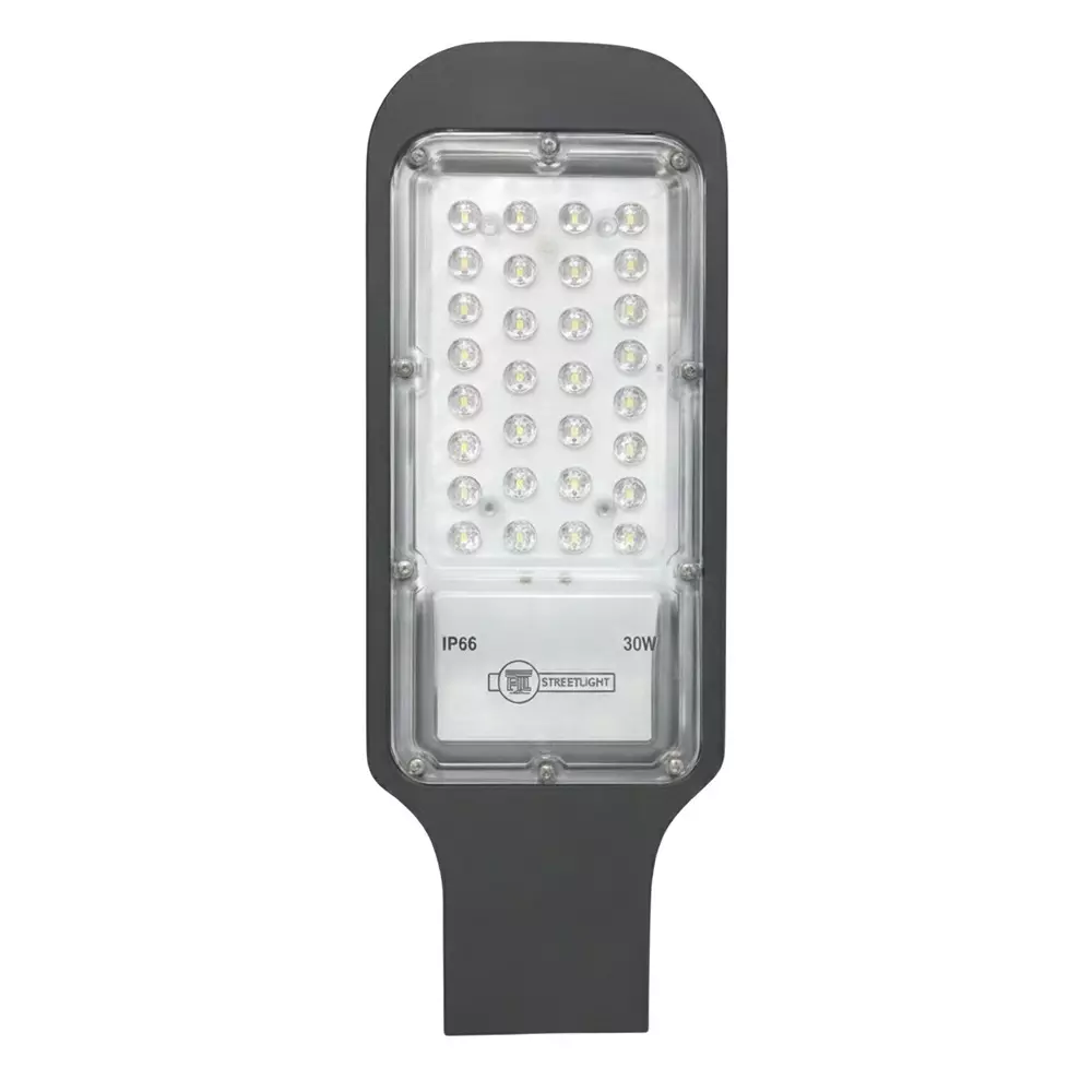 FTC LED Street Light IP66 6K Color Temperature 30 W Grey, FSL-30