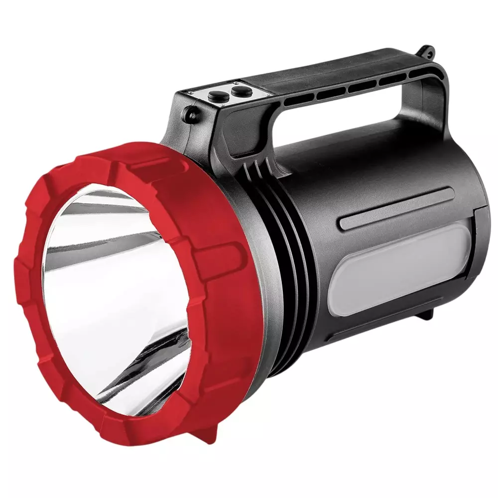 Balwaan Shakti Soldier Highbeam Flashlight, Li-Ion 6000 mAh Battery and Fast C Type Charging, BT-1000