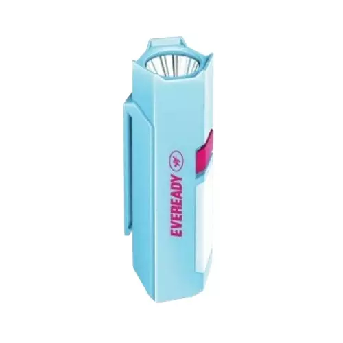 Eveready Minimight Pocket Torch With Li-ion Battery ABS 1 W Power Blue for Home & Office, DL 101 C