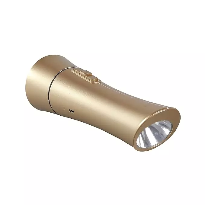Havells 3.5 W LTS Twin Ray Torch with Rechargeable, Li-Ion, 3.7 V and 2000 mAh Battery, LHEXTHP7BN1D3X5