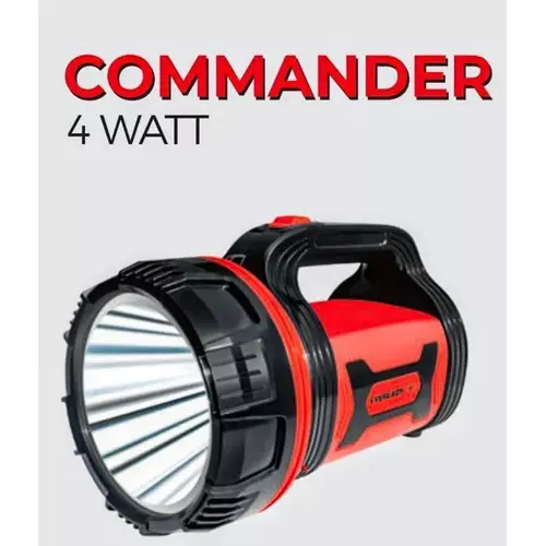 eveready-commander-commander-torch-with-sla-battery-ergonomic-handle-abs-4-w-power-black-red-for-home-office-dl-98