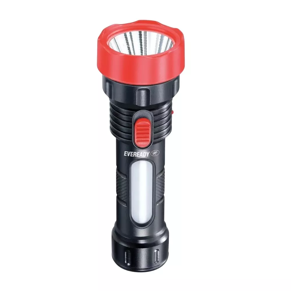 Eveready Stryker Handheld Torch With Li-ion Battery ABS 1 W Power Black for Home & Office, DL 220
