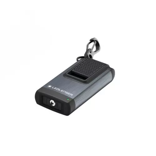 LED LENSER Key Chain Flash Light Grey & Black Color 120 lm Maximum Luminous Flux and 30 m Beam Distance, K4R