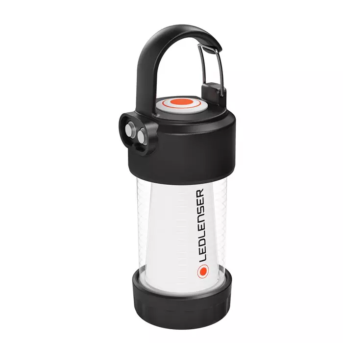 LED LENSER Lantern Light Black & White Color 300 lm Maximum Luminous Flux and 34.5 mm Diameter, ML4