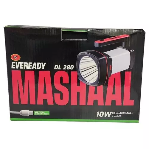 eveready-mashaal-commander-torch-with-li-ion-battery-ergonomic-handle-abs-10-w-power-black-grey-for-home-office-dl-280