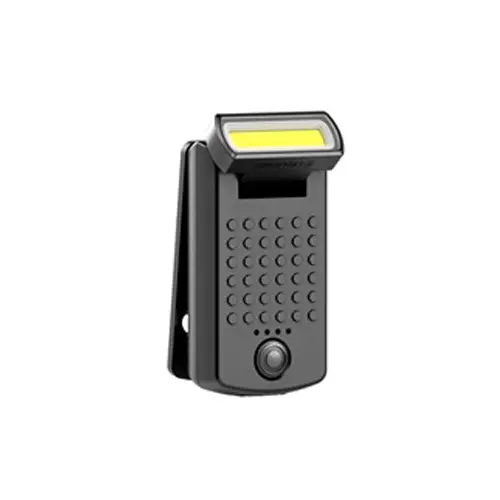 LED LENSER Work Light Black Color 220 lm Maximum Luminous Flux and IP54 Protection Rating, W1R Work