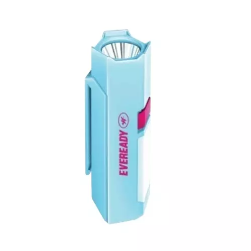 Eveready Minimight Pocket Torch With Li-ion Battery ABS 1 W Power Blue for Home & Office, DL 101