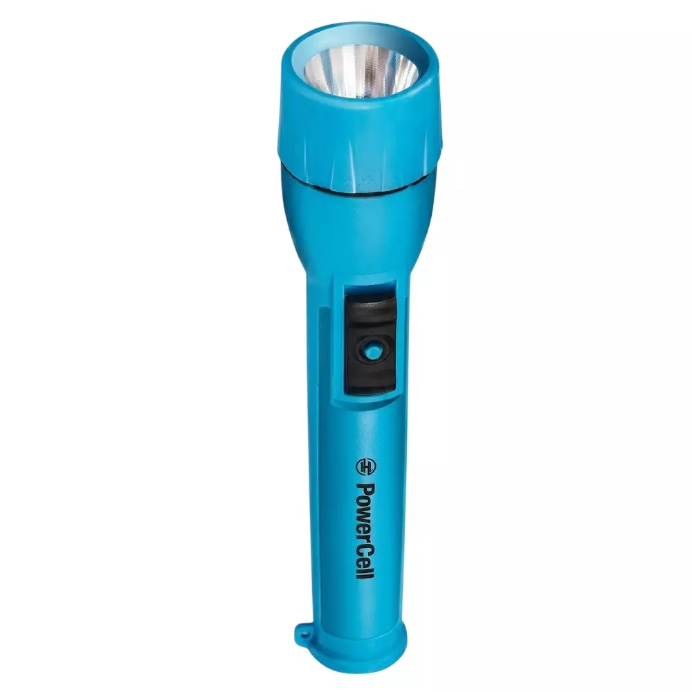 Powercell By Eveready Battery Operated Torch Plastic 0.5 W Power Blue for Home & Office, 9507