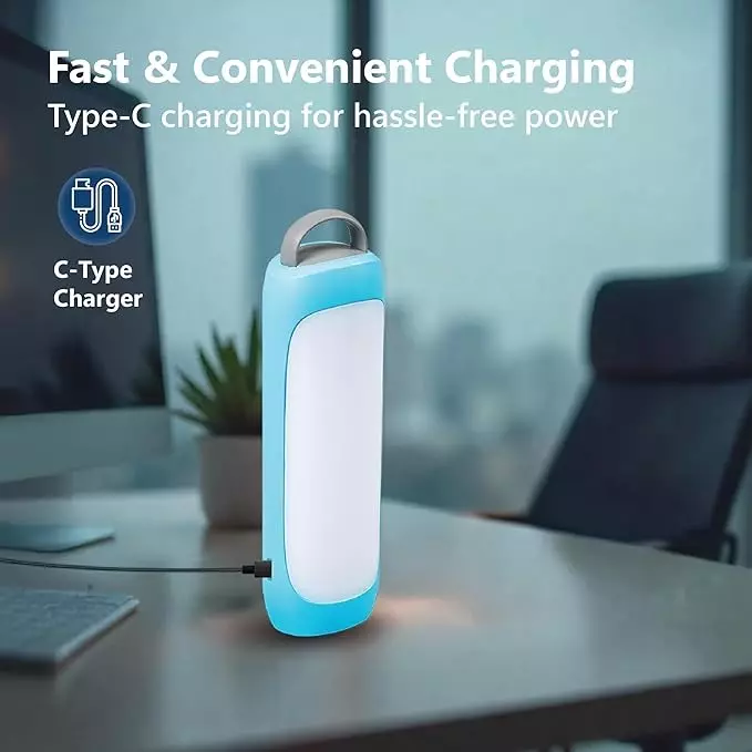 Havells 3.2 W LTS Acqualite Lantern with Rechargeable, 3.7 V and 1200 mAh Battery, LHEXAJP7CN1B3X2