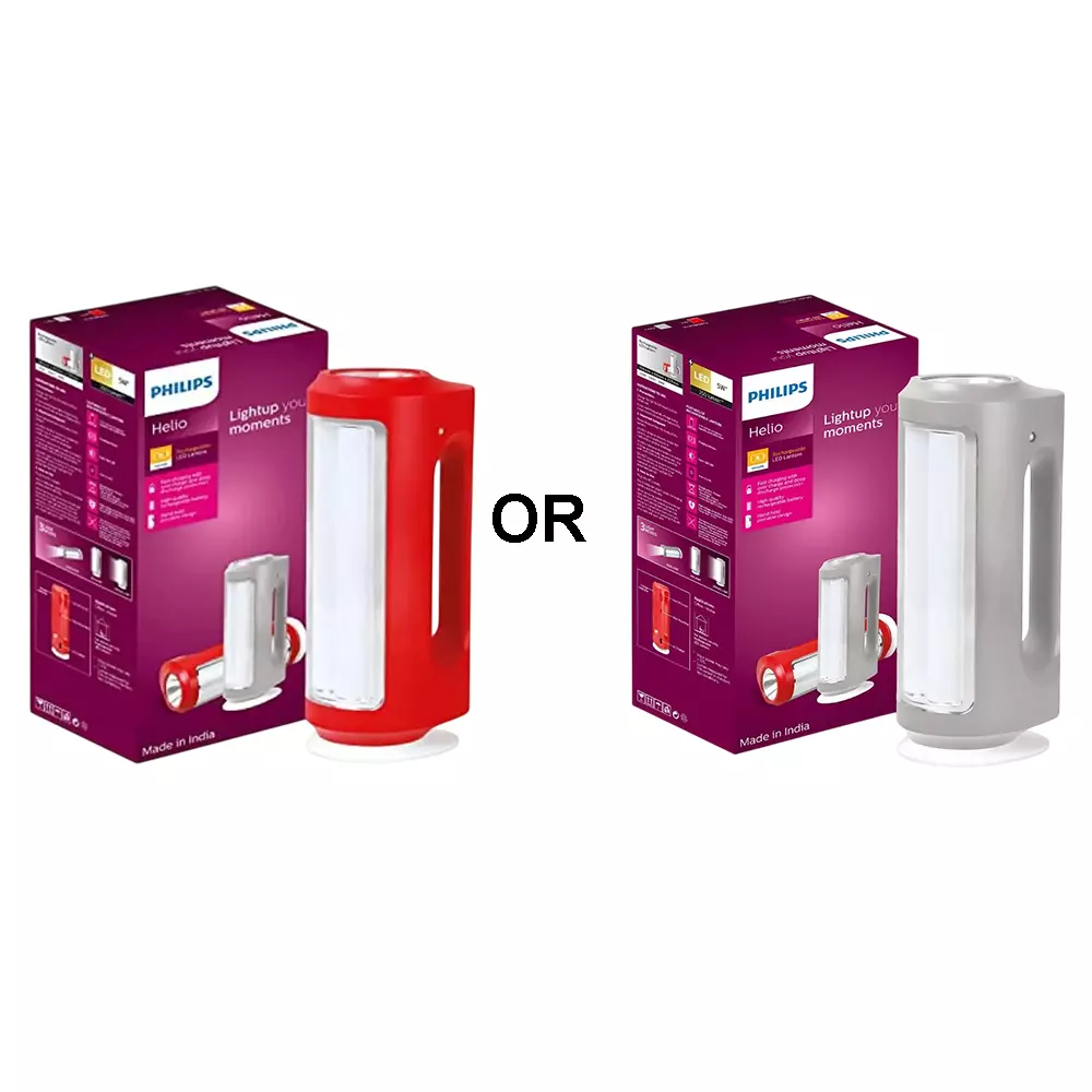 Philips Helio Multi Functional LED Torch Light and Lantern 3 Light Modes and Control Method Battery