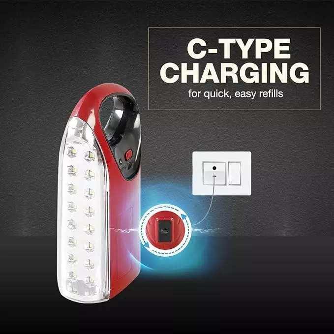 Havells 6 W Galaxy Neo Nxt Lantern with Rechargeable, 3.7 V and 1800 mAh Battery, LHEXTEP7BN1R006