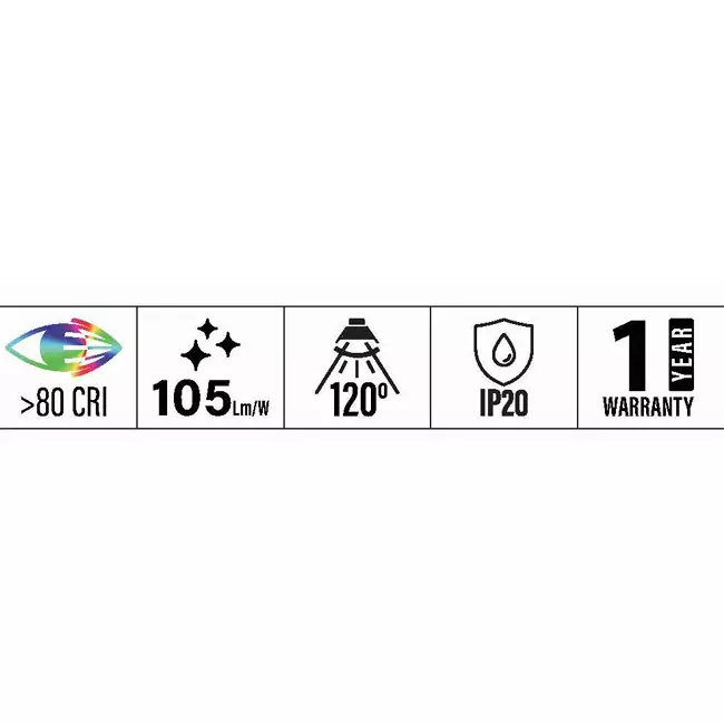 Sturlite NEXON Batten 40 W Power 4300 lm 1180x40 mm Warm White, LG-0178-40W