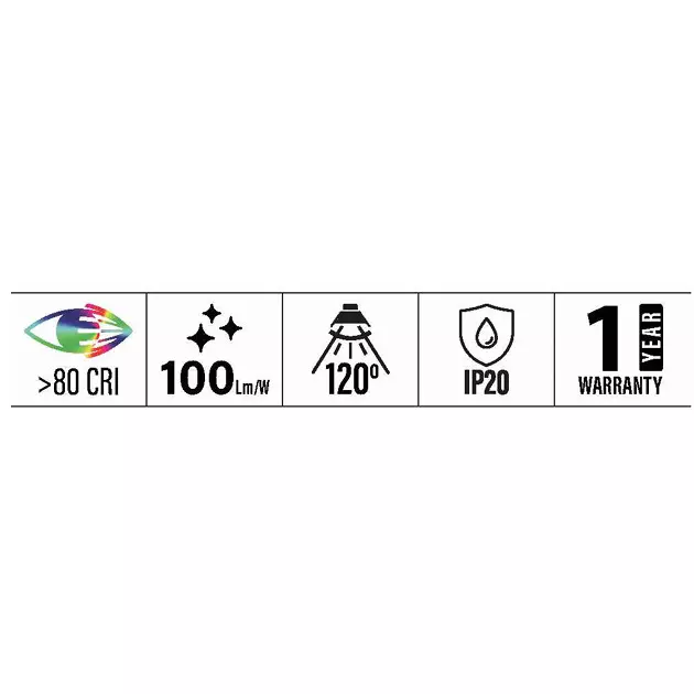 Sturlite NOLA Batten 72 W Power 7260 lm 1200x74x25 mm Cool White, LG-0370-72W
