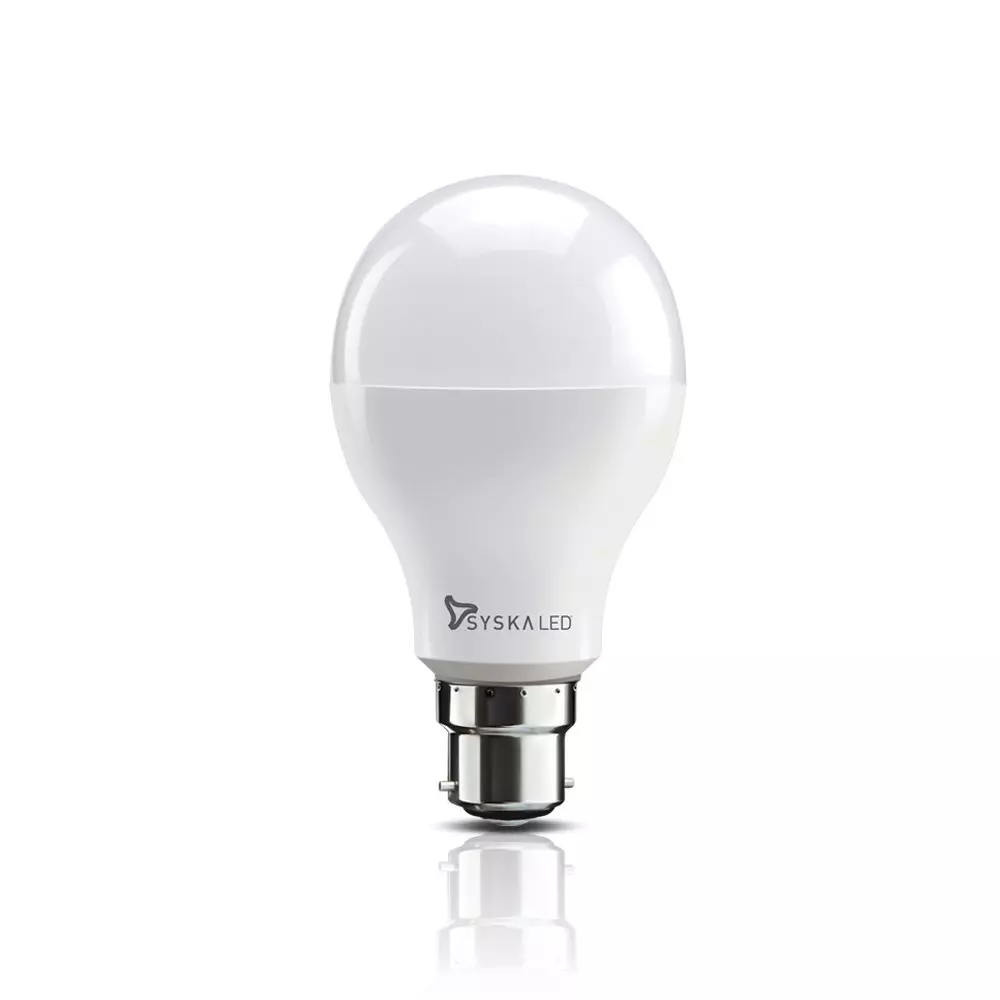 Syska 7 W B22 Pin Type LED Bulb Cool Day White, SSK-PAG-7W