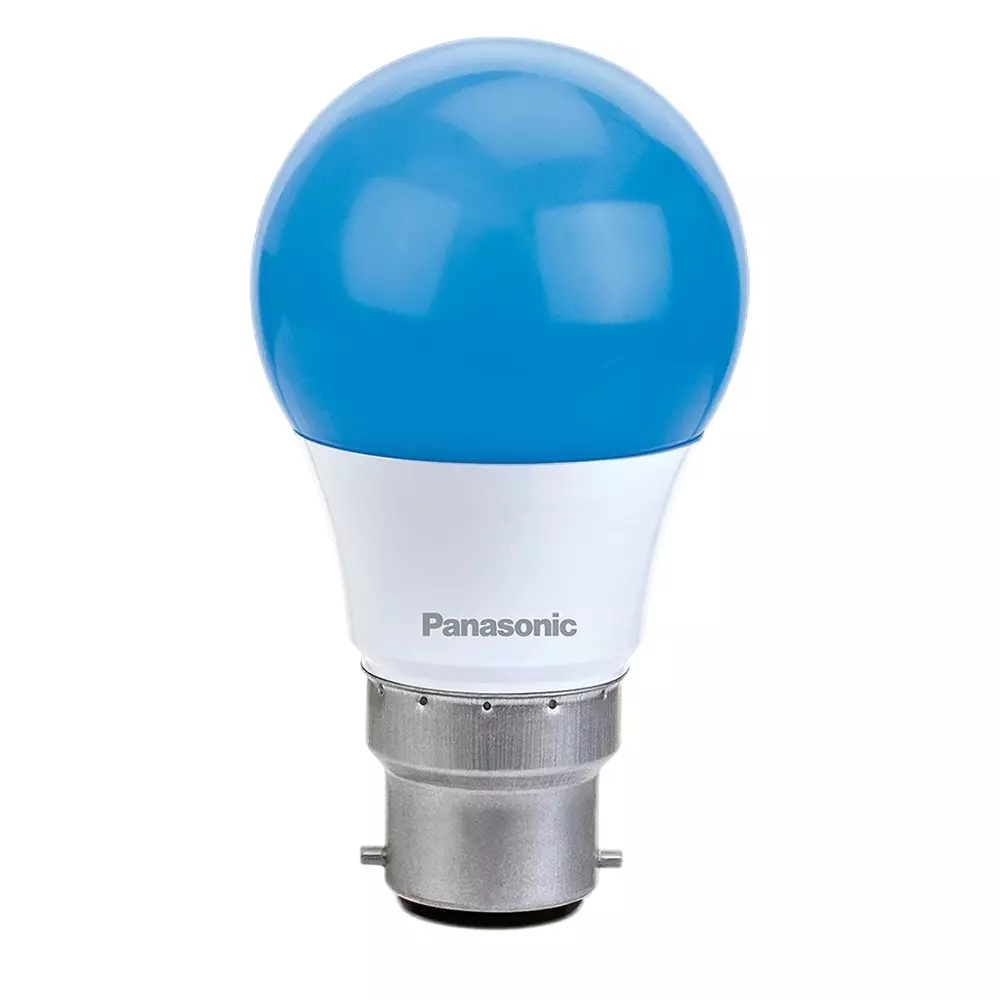 Panasonic Led Colour Bulb B22 5 W Blue, PBUM0105BU