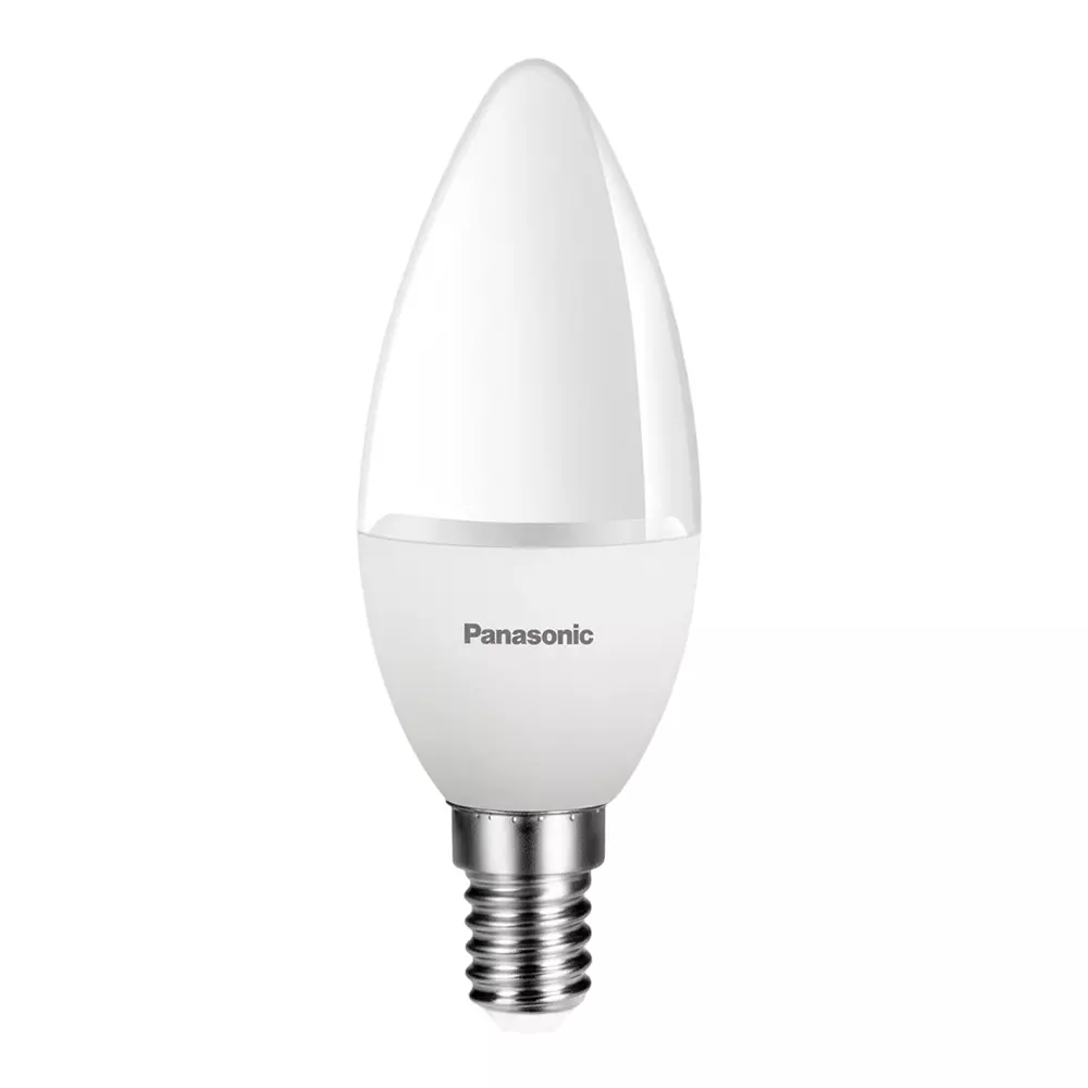 Panasonic Led Candle Lamp Lens E14 4 W Cool White, PBUM44047E14