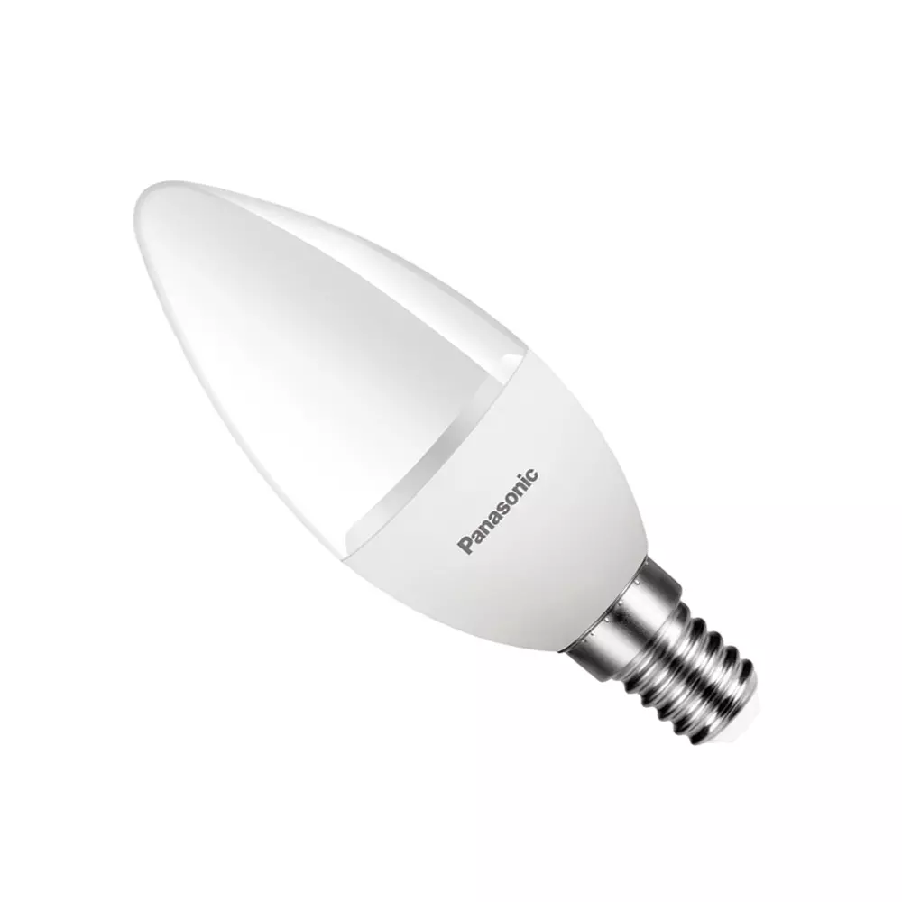 Panasonic Led Candle Lamp Lens E14 4 W Cool White, PBUM44047E14