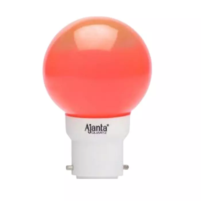 Ajanta Night Lamp 0.5 W Red Light Color
