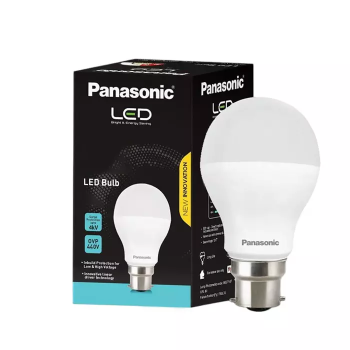 Panasonic Led Bulb B22 9 W Cool White, PBUM32097