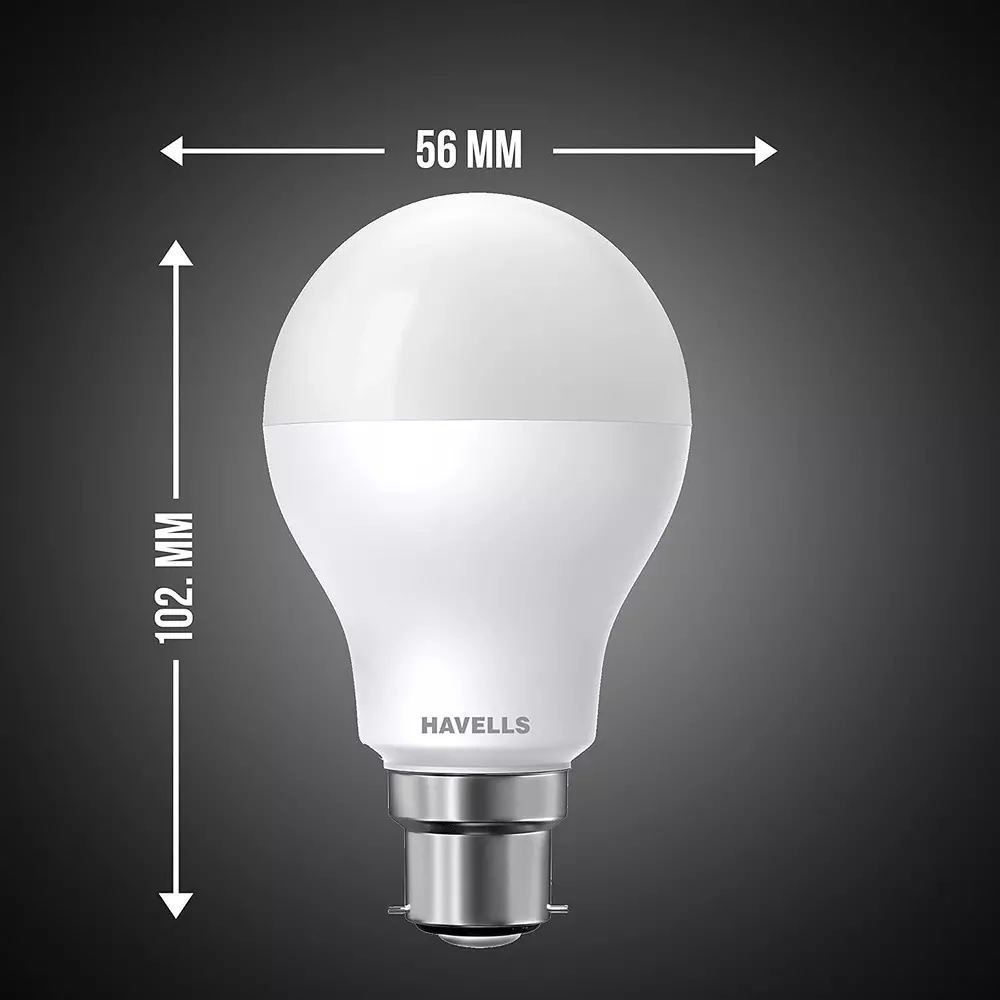 Havells 20 W Adore Plus LED Lamp V5 B22 Base Cap and Cool Daylight Effect, LHLDERENIL2N020