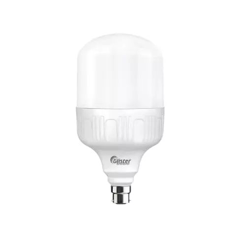 Glister 50 W LED Bulb 6500K Color Temperature B22D Bulb Base White