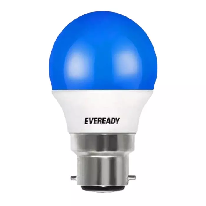 Eveready Dazzle Deco LED Bulb 2.5 W Power Modern Abs & Aluminium Blue for Home & Office