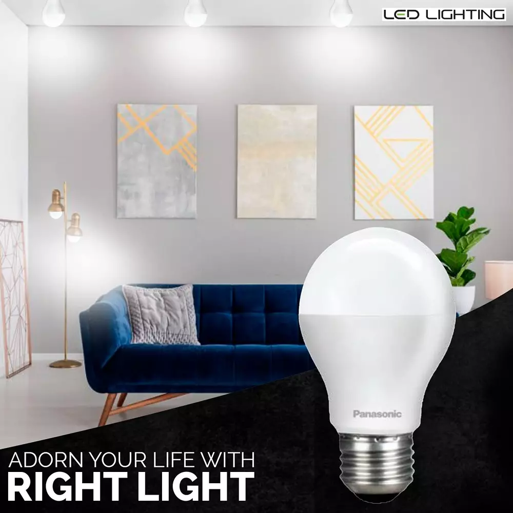 Panasonic Dura Saver Led Bulb E27 Ic 3 W Warm White, PBUM42033