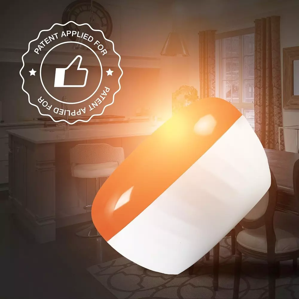 Havells 15 W Dekor Bulb LED Lamp B22 Base Cap and Yellow Color, LHLDDDBNC5R15