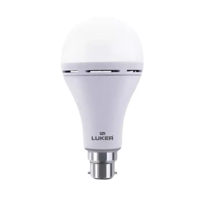 LUKER FOCO Emergency Bulb 9 W Wattage White, LBGB09CL