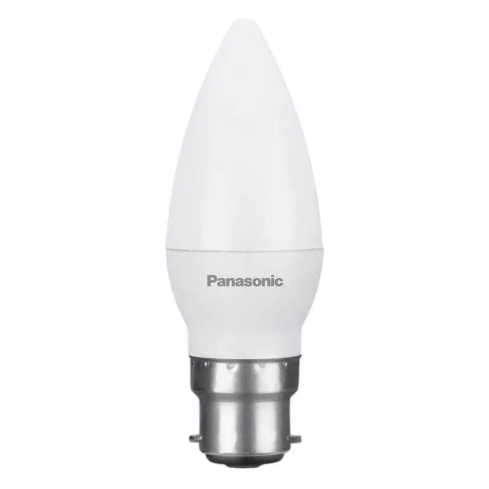Panasonic Led Candle Lamp B22 4 W Cool White, PBUM43047B22