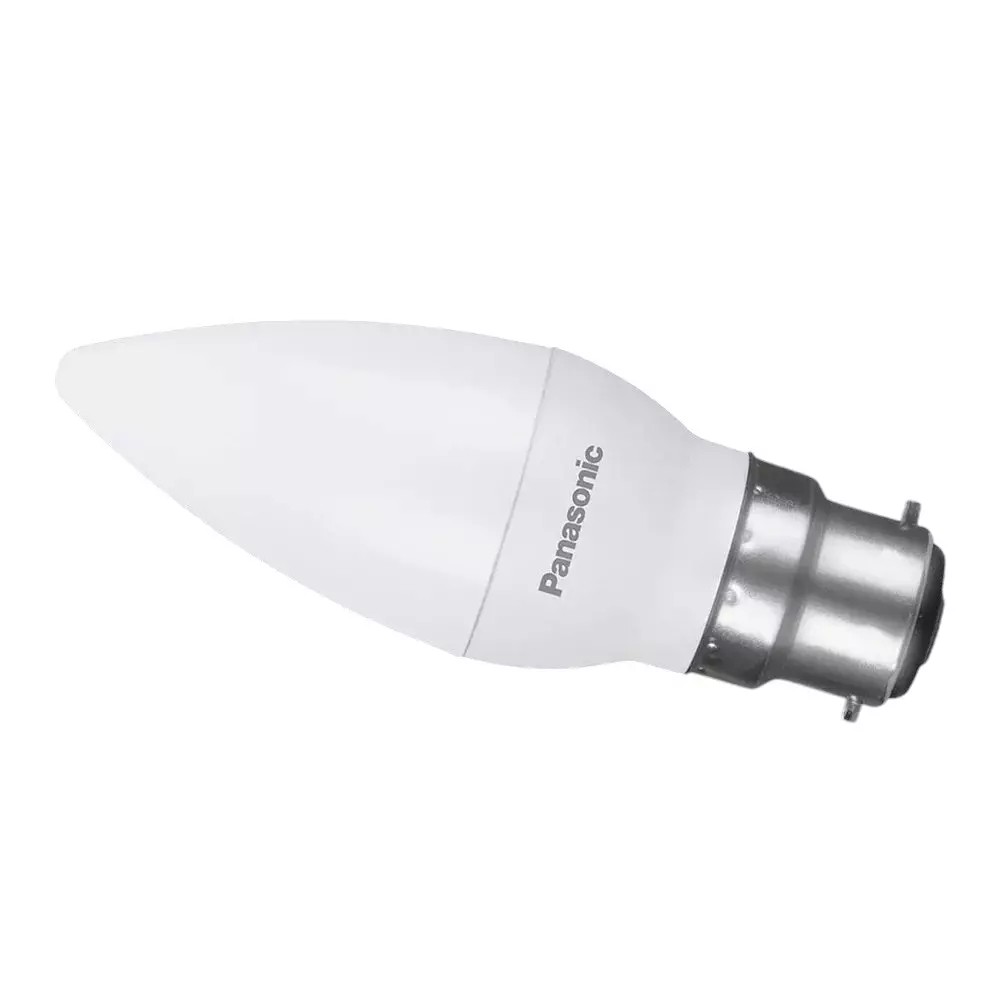 Panasonic Led Candle Lamp B22 4 W Cool White, PBUM43047B22