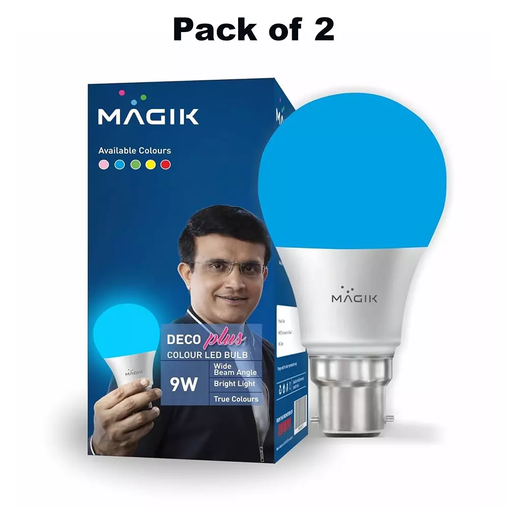 magik-9-w-deco-plus-led-color-bulb-6500k-color-temperature-b22d-base-blue-color-ludp009b4257e2-pack-of-2