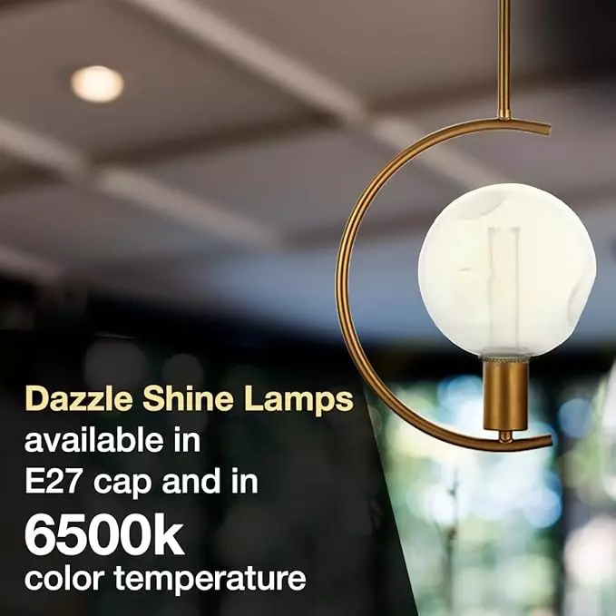 Havells 4 W Orion CG125 LED Lamp Smoke E27 Base Cap and 6500 K, LHLDBOHA6L8R004