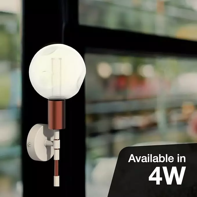 Havells 4 W Orion CG125 LED Lamp Smoke E27 Base Cap and 6500 K, LHLDBOHA6L8R004