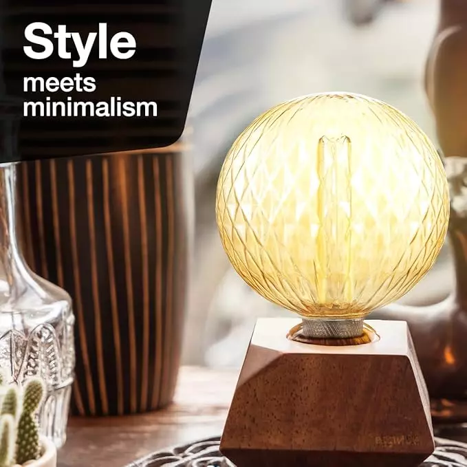 Havells 4 W Chimes G200 LED Lamp Amber E27 Base Cap and 1800 K, LHLDBHHG6G8R004