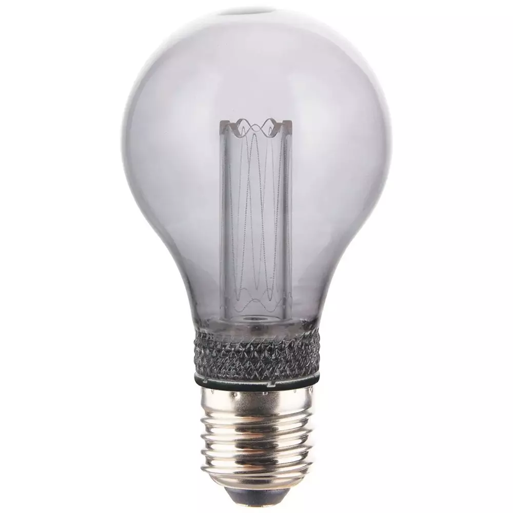 Havells 2 W Orion A60 LED Lamp Smoke E27 Base Cap and 2800 K, LHLDBNHA6B8R002