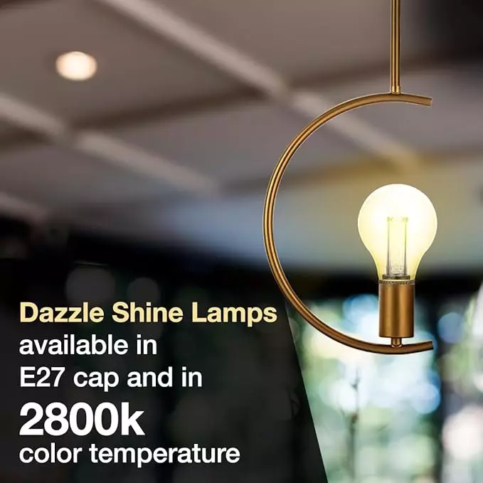 Havells 2 W Orion A60 LED Lamp Smoke E27 Base Cap and 2800 K, LHLDBNHA6B8R002