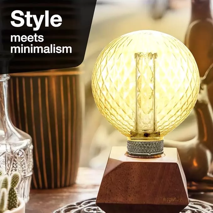 Havells 4 W Chimes G125 LED Lamp Amber E27 Base Cap and 2600 K, LHLDBGHA618R004