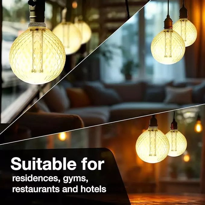 Havells 4 W Chimes G125 LED Lamp Amber E27 Base Cap and 2600 K, LHLDBGHA618R004